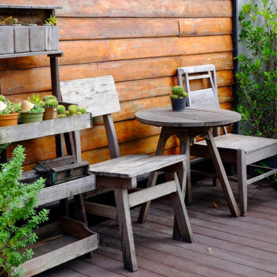 Kan een tuin wel zonder hout!?
